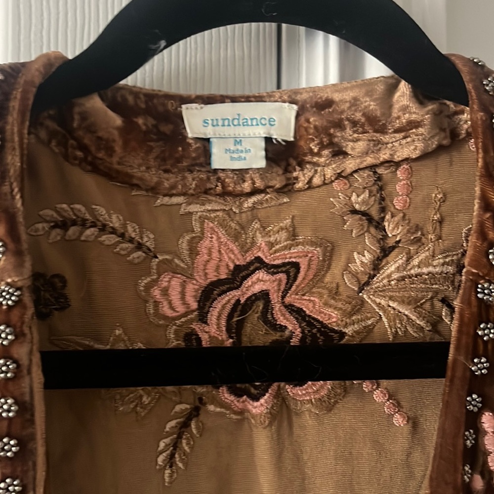 Medium Sundance beautiful beaded duster